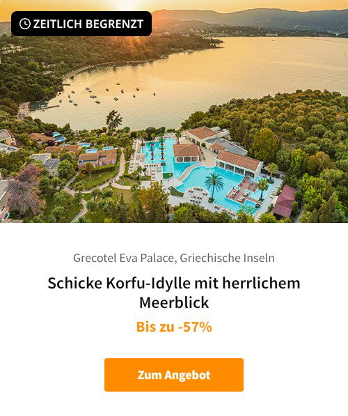Schicke Korfu-Idylle mit herrlichem Meerblick