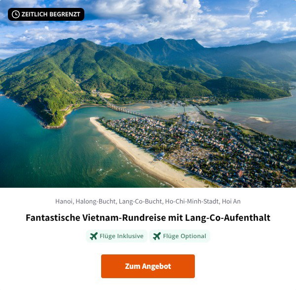Fantastische Vietnam-Rundreise mit Lang-Co-Aufenthalt