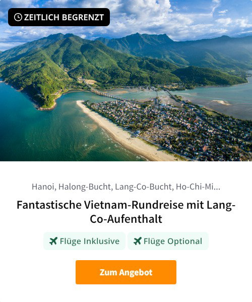 Fantastische Vietnam-Rundreise mit Lang-Co-Aufenthalt