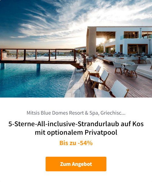 5-Sterne-All-inclusive-Strandurlaub auf Kos mit optionalem Privatpool