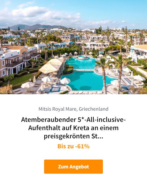 Atemberaubender 5*-All-inclusive-Aufenthalt auf Kreta an einem preisgekrönten Strand