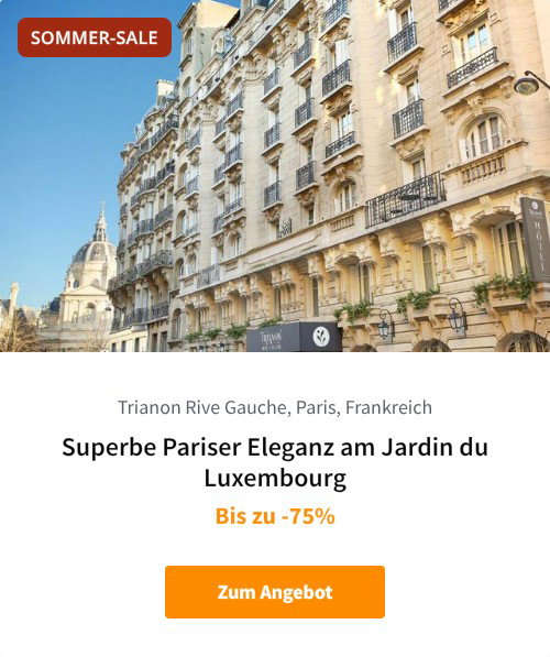 Superbe Pariser Eleganz am Jardin du Luxembourg
