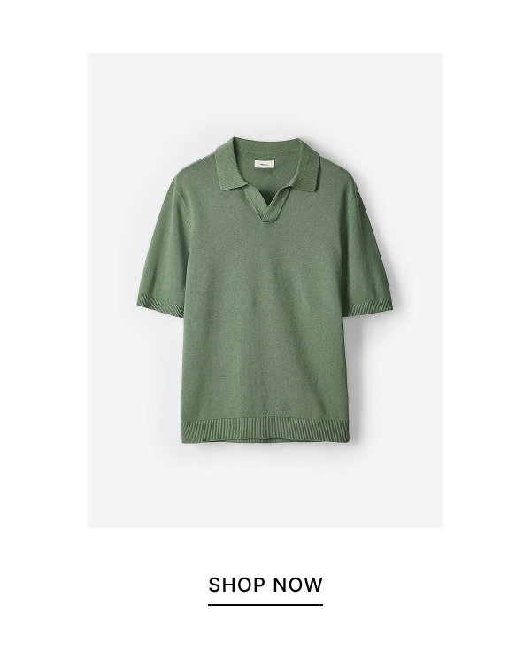 Linen-Blend Short-Sleeve Polo