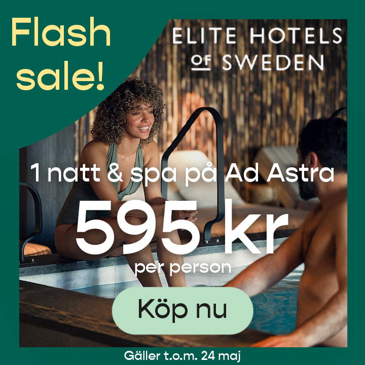 1 natt för 2 med spa och frukost på Ad Astra by Elite