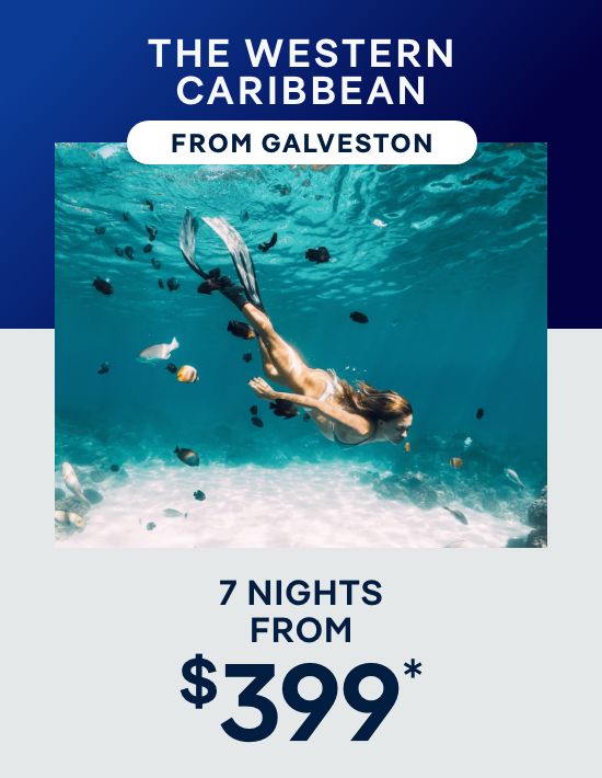 The Western Caribbean – 7 Nights From Galveston – Click to View Cruises & Book Now