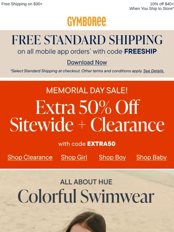 Swimwear in Every Color of the Rainbow