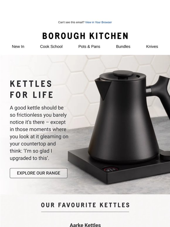 Time to upgrade your kettle