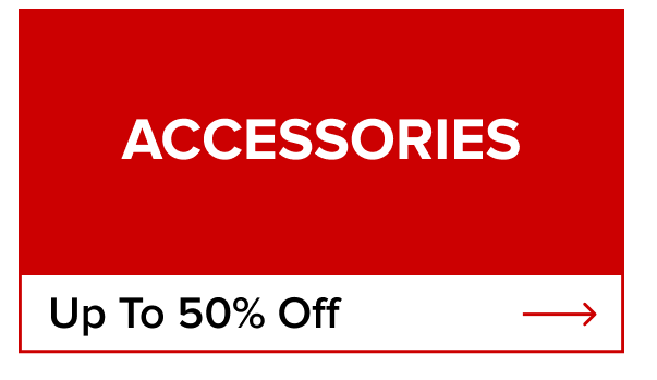 Shop Accessories Up To 50% Off ->