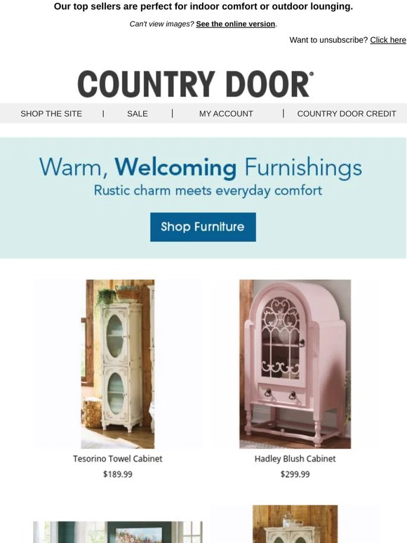 Fresh Furniture for a Fresh Season