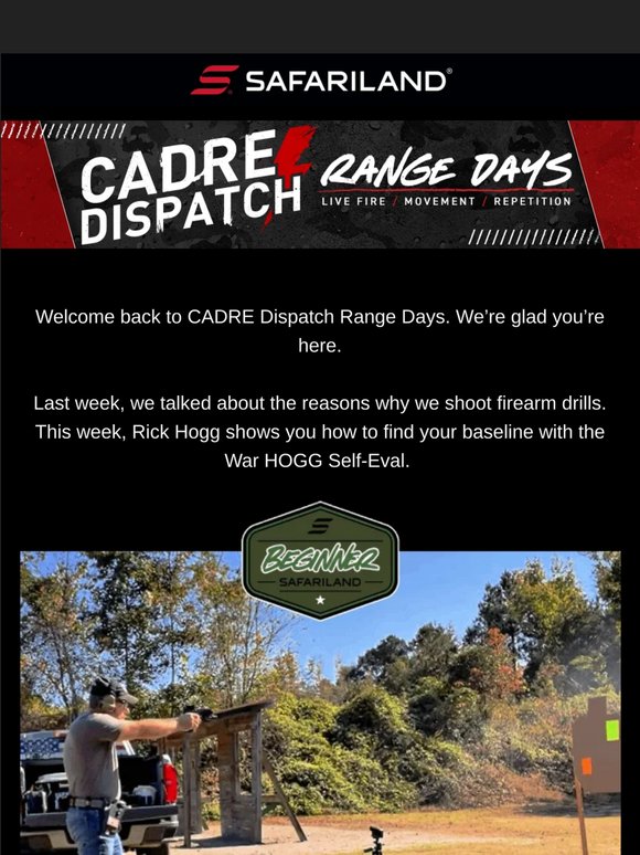 CADRE Dispatch Range Days: #2