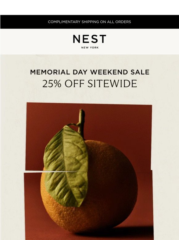 —, last chance for 25% off