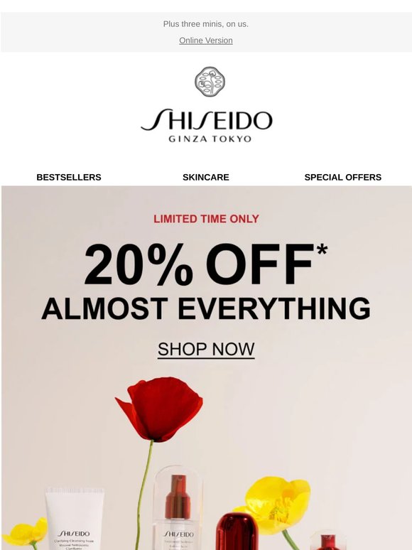Iconic Sets, Now 20% Off