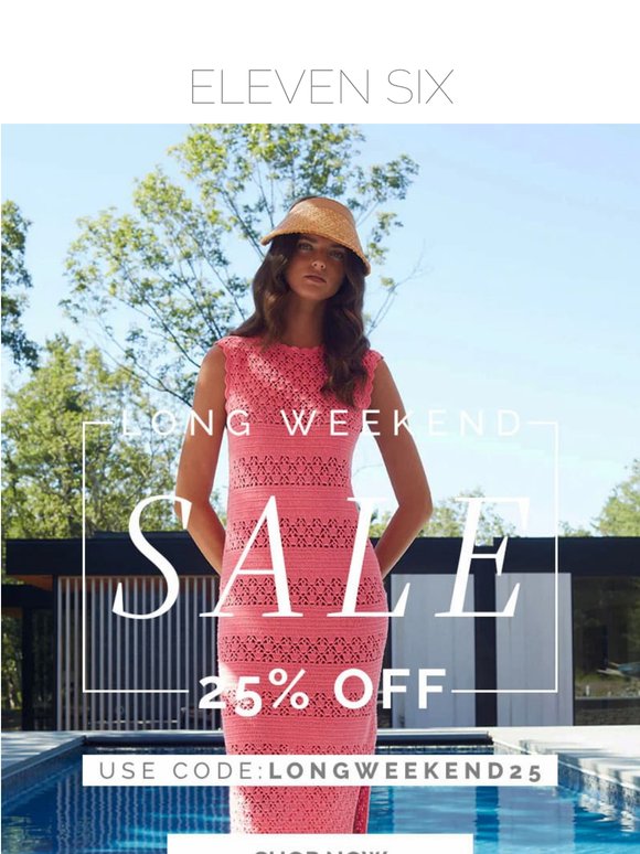 TIME IS RUNNING OUT TO SHOP 25% OFF SITE-WIDE!