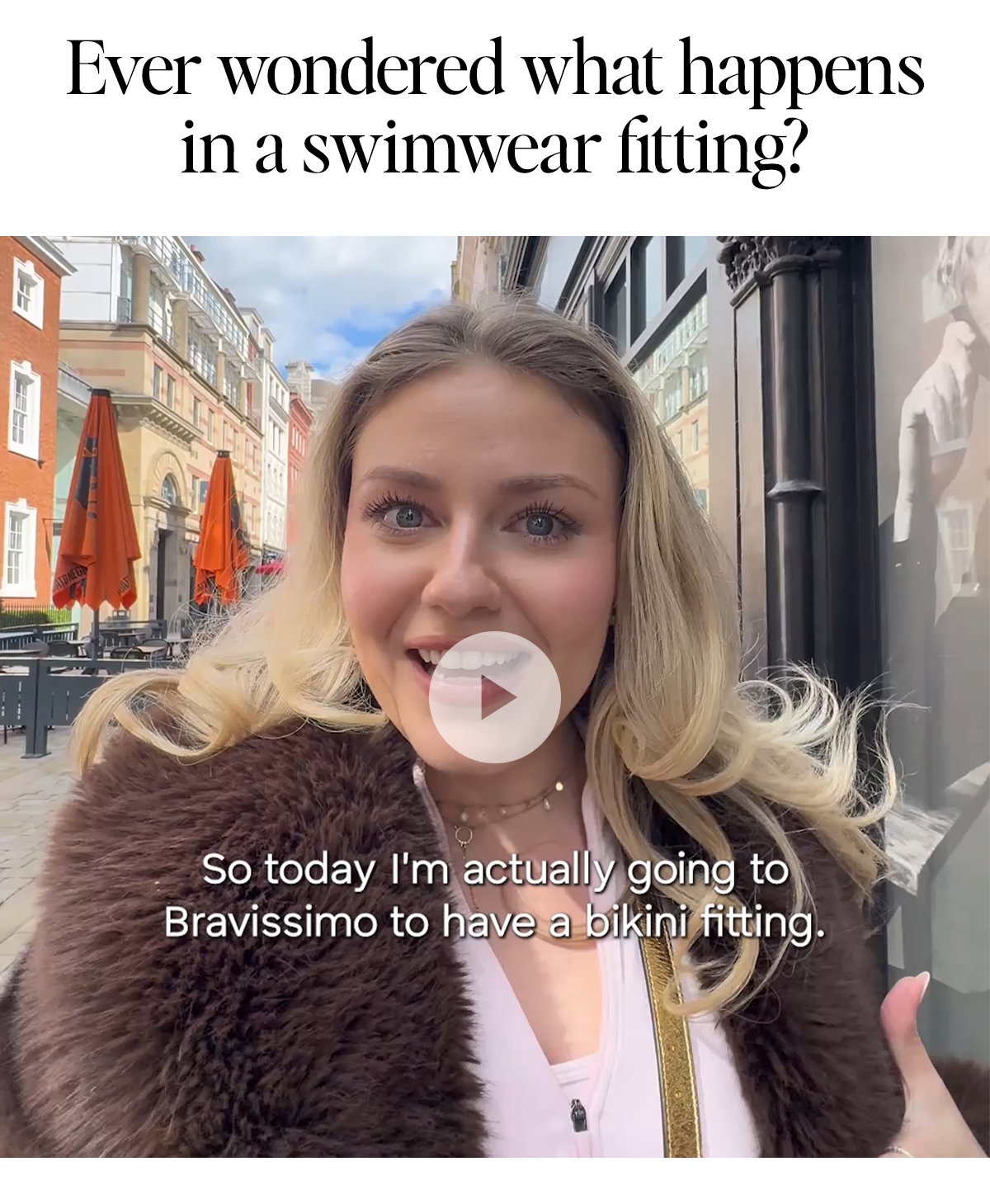 Ever wondered what happens in a swimwear fitting? Join Tiffany as she visits a Bravissimo shop for a swimwear fitting.