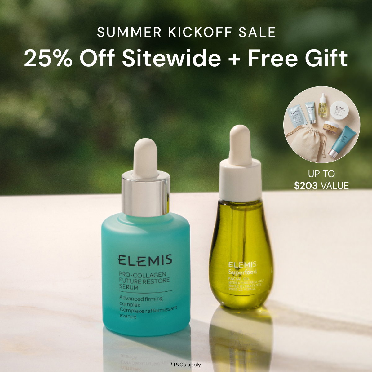 25% off Sitewide + Free Gift