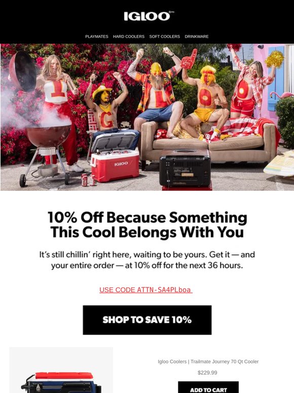 10% off to make you 100% sure?