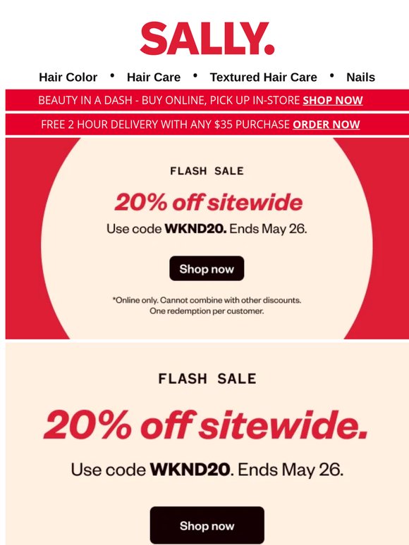 20% Off Is Calling ✨