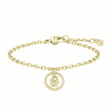 Boss Gold Double B Halo Bracelet