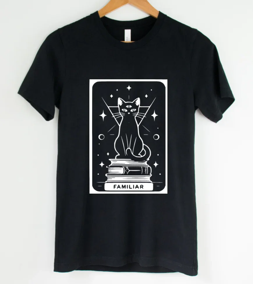 The Familiar Tarot: T-Shirt, Pullover, Hoodie, Tank or Long Sleeve