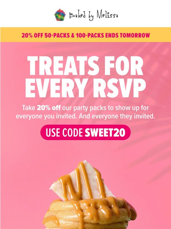 20% Off 🧁 Ends Tomorrow