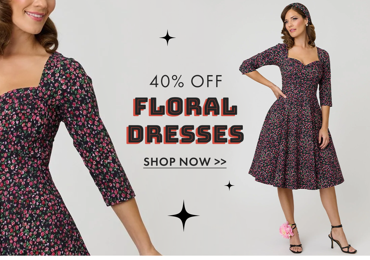 40% Off Floral Dresses