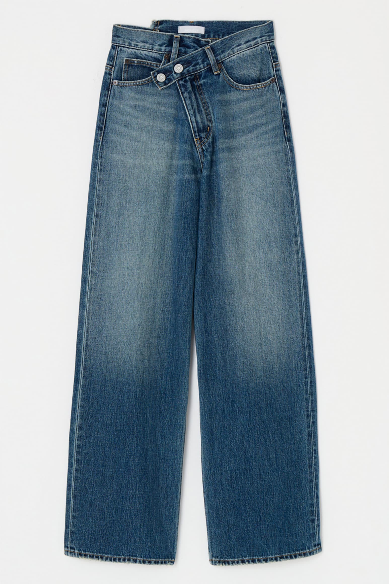 CROSS WAIST WIDE STRAIGHT