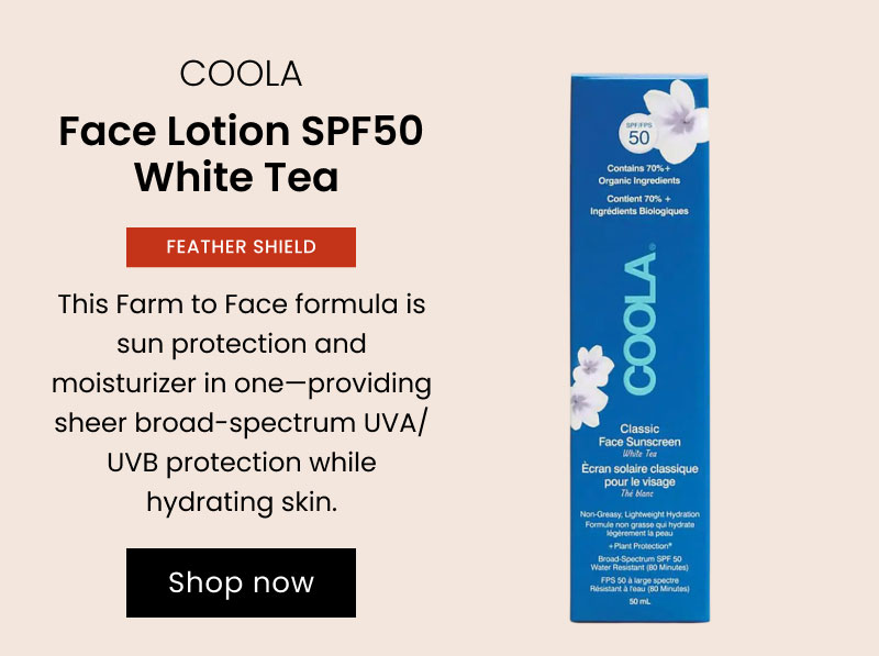 Coola Face Lotion SPF50 White Tea 50ml