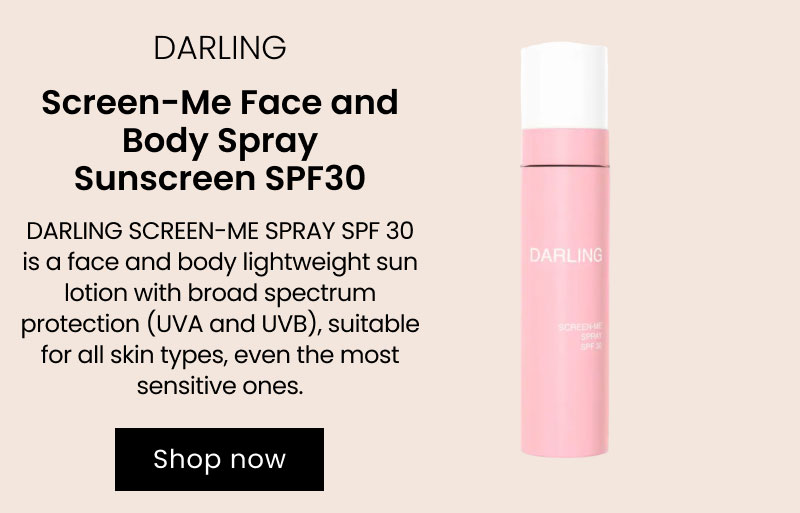 DARLING Screen-Me Face and Body Spray Sunscreen SPF30 150ml
