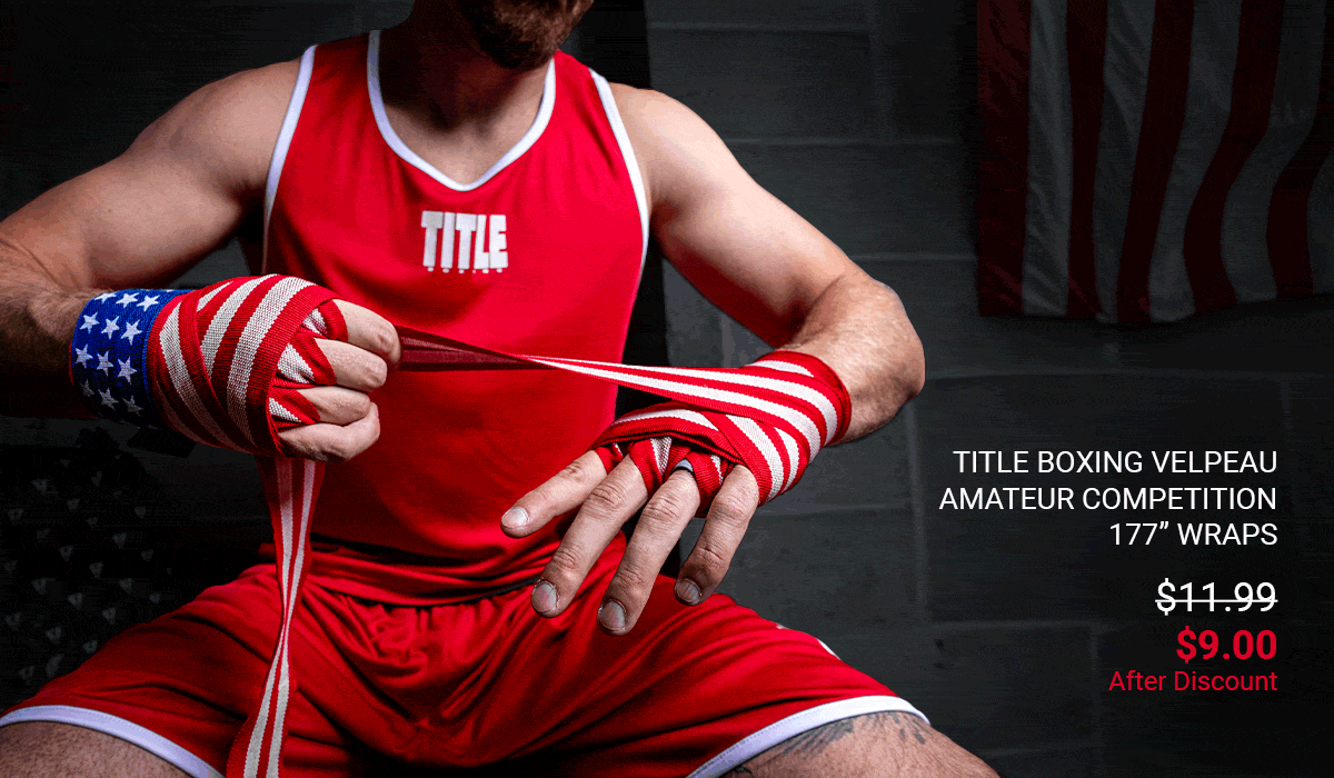 SHOP TITLE BOXING VELPEAU AMATEUR COMPETITION 177" WRAPS
