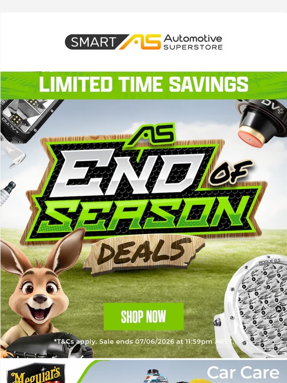 ⏱️ TIME TO STOCK UP! END OF SEASON DEALS | SAVINGS YOU DON'T WANT TO MISS!
