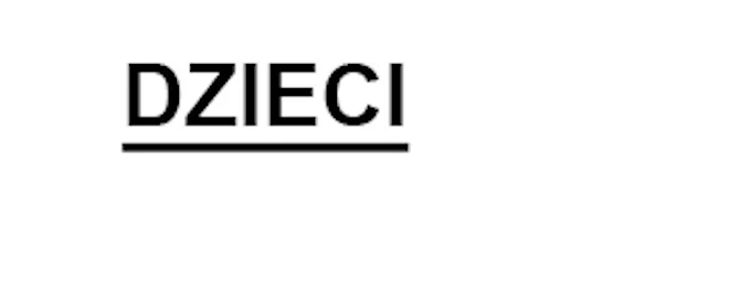 Dzieci