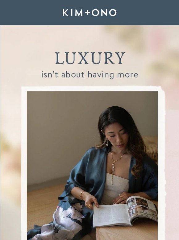 Luxury That’s Sustainable, Intentional, and Handcrafted