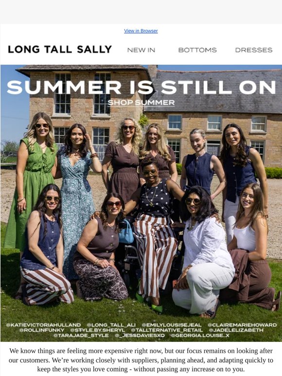 Long Tall Sally has got you...