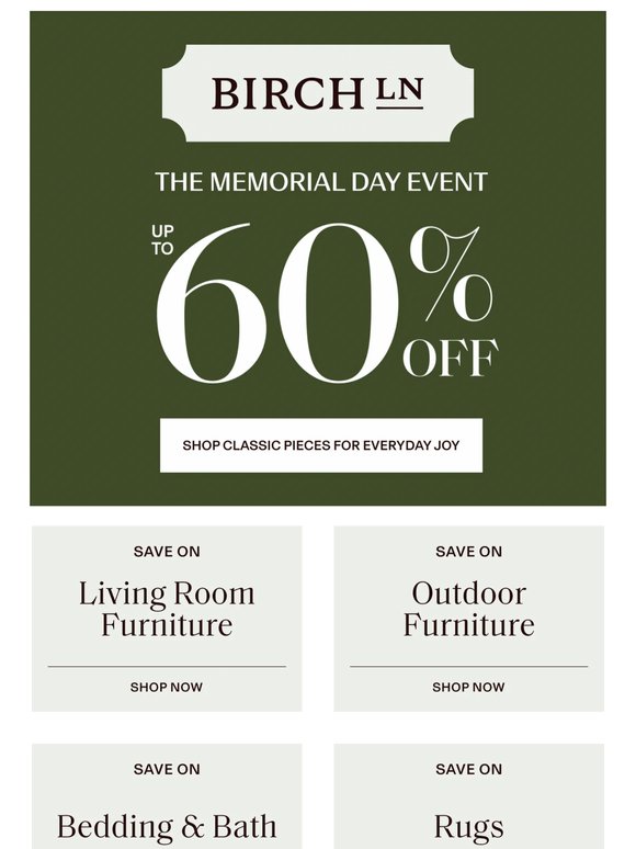 It’s almost summer! Get your home ready for less ☀️