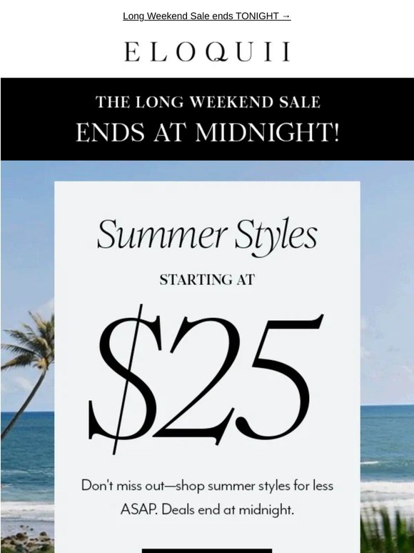 Hours left: EXTRA 50% off clearance 🚨