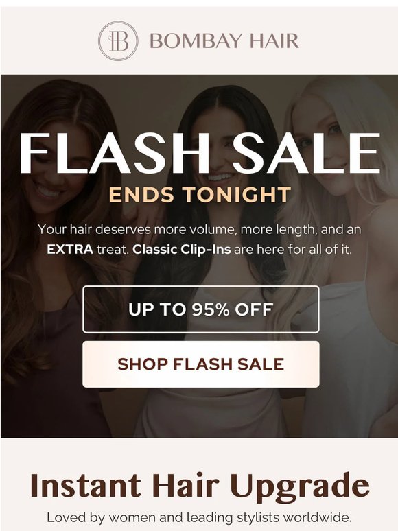 FINAL CALL: up to $95 Off ⚡