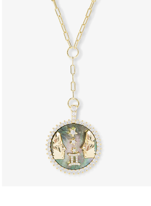 Zodiac Medallion Necklace