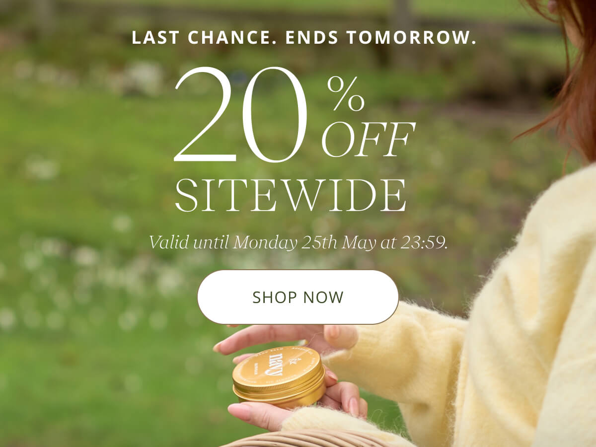 LAST CHANCE. ENDS TOMORROW. 20% OFF SITEWIDE -Valid until Monday 25th May at 23:59.[ SHOP NOW ]