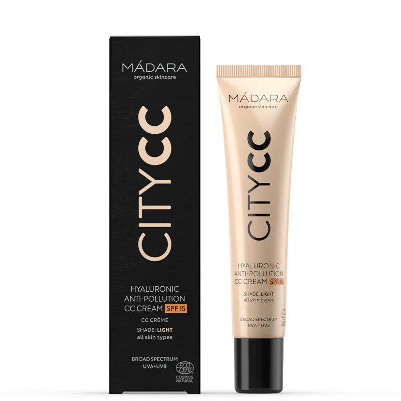 Image of Madara Hyaluronic Anti Pollution CC Cream SPF15 Light 40ml