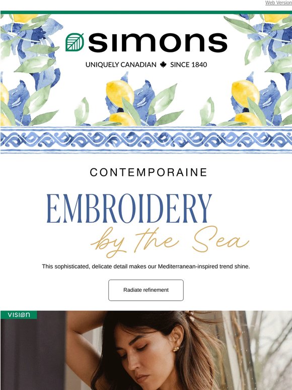 An elegant, Mediterranean breeze