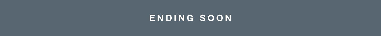 ending soon