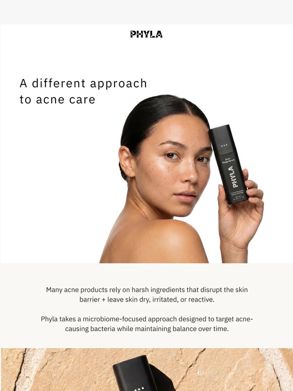 Not another harsh acne treatment