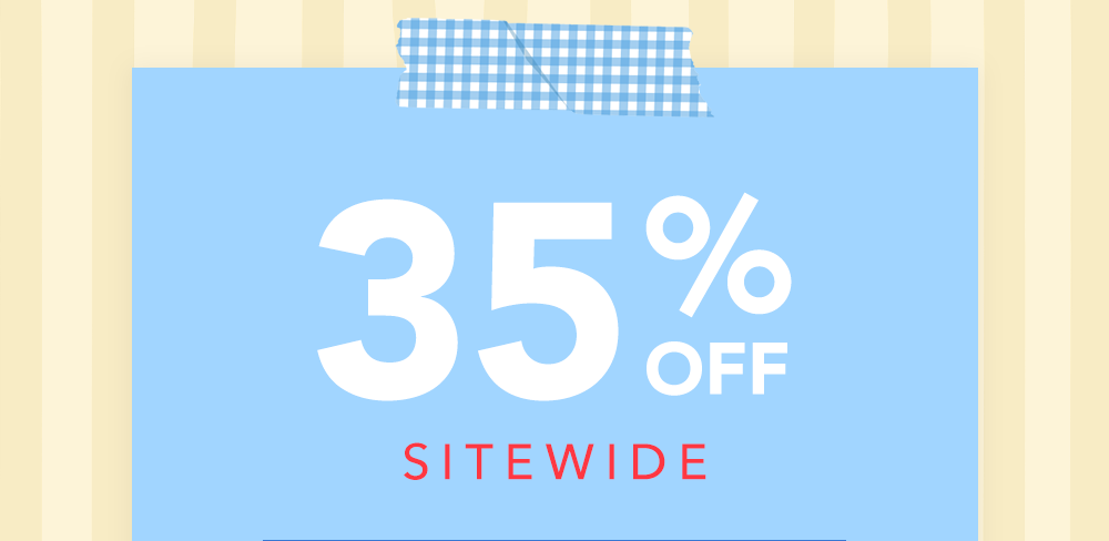 35% Off Sitewide