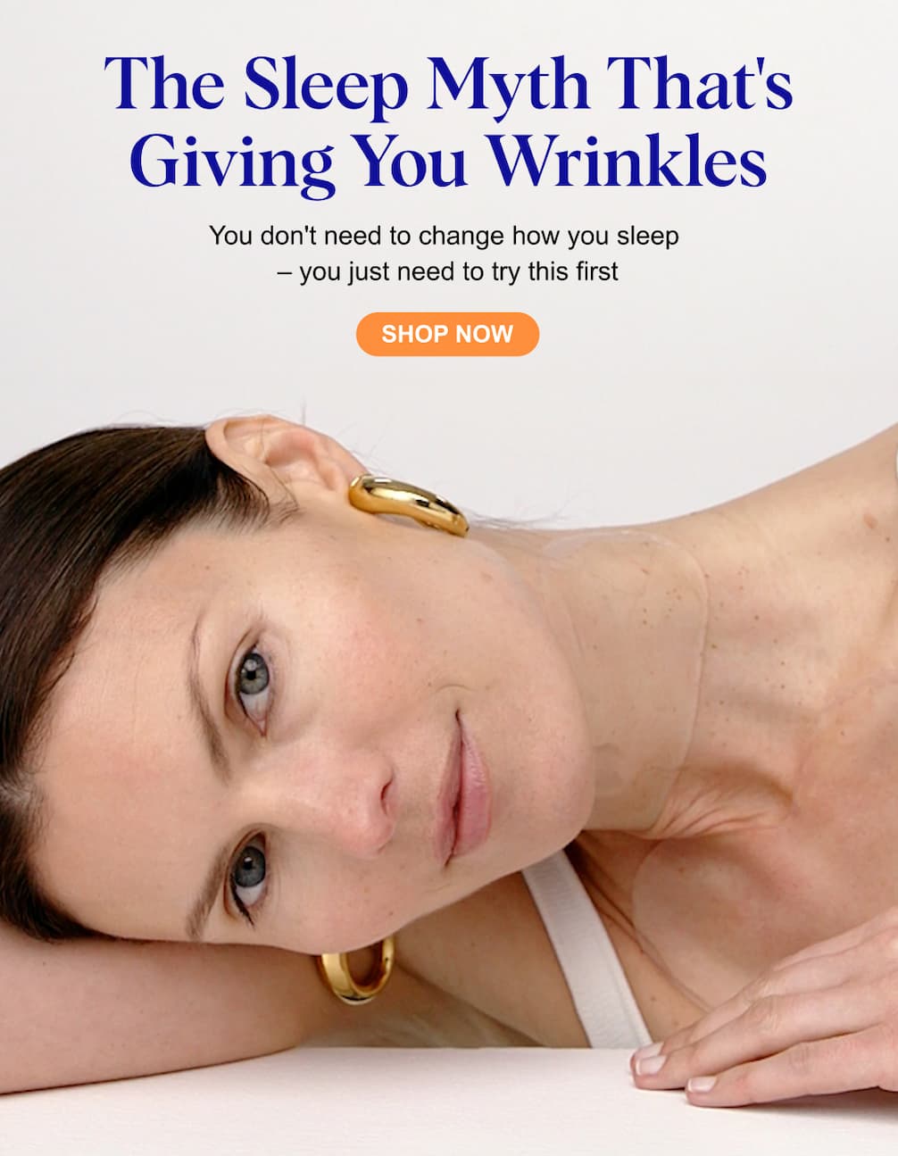 The Sleep Myth That's Giving You Wrinkles - You don't need to change how you sleep  – you just need to try this first  ➡️ SHOP NOW
