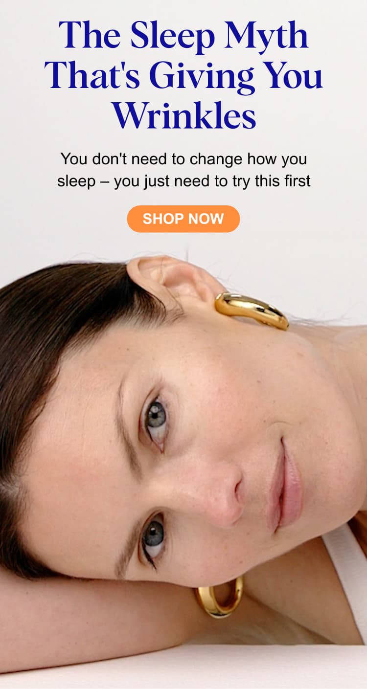 The Sleep Myth That's Giving You Wrinkles - You don't need to change how you sleep – you just need to try this first ➡️ SHOP NOW