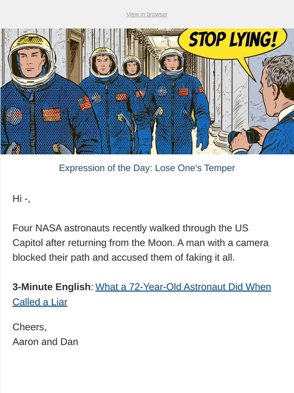 What a 72-Year-Old Astronaut Did When Called a Liar