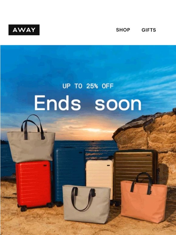 Ends soon: our biggest summer sale