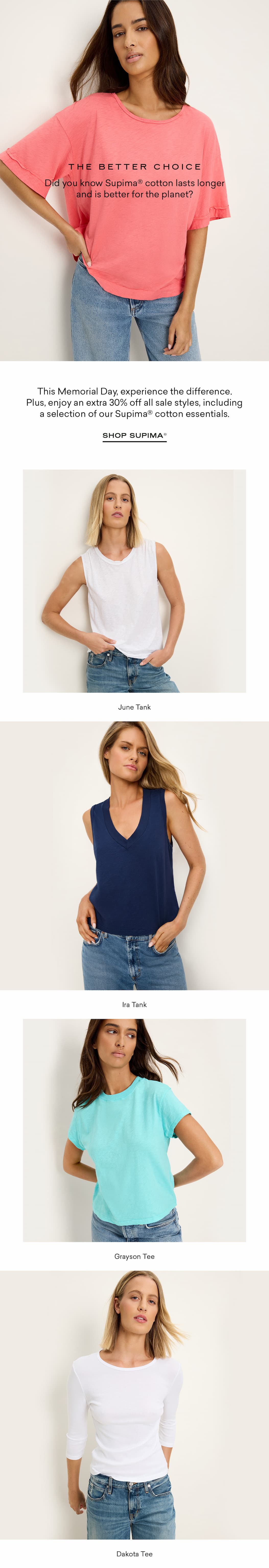 Shop Supima