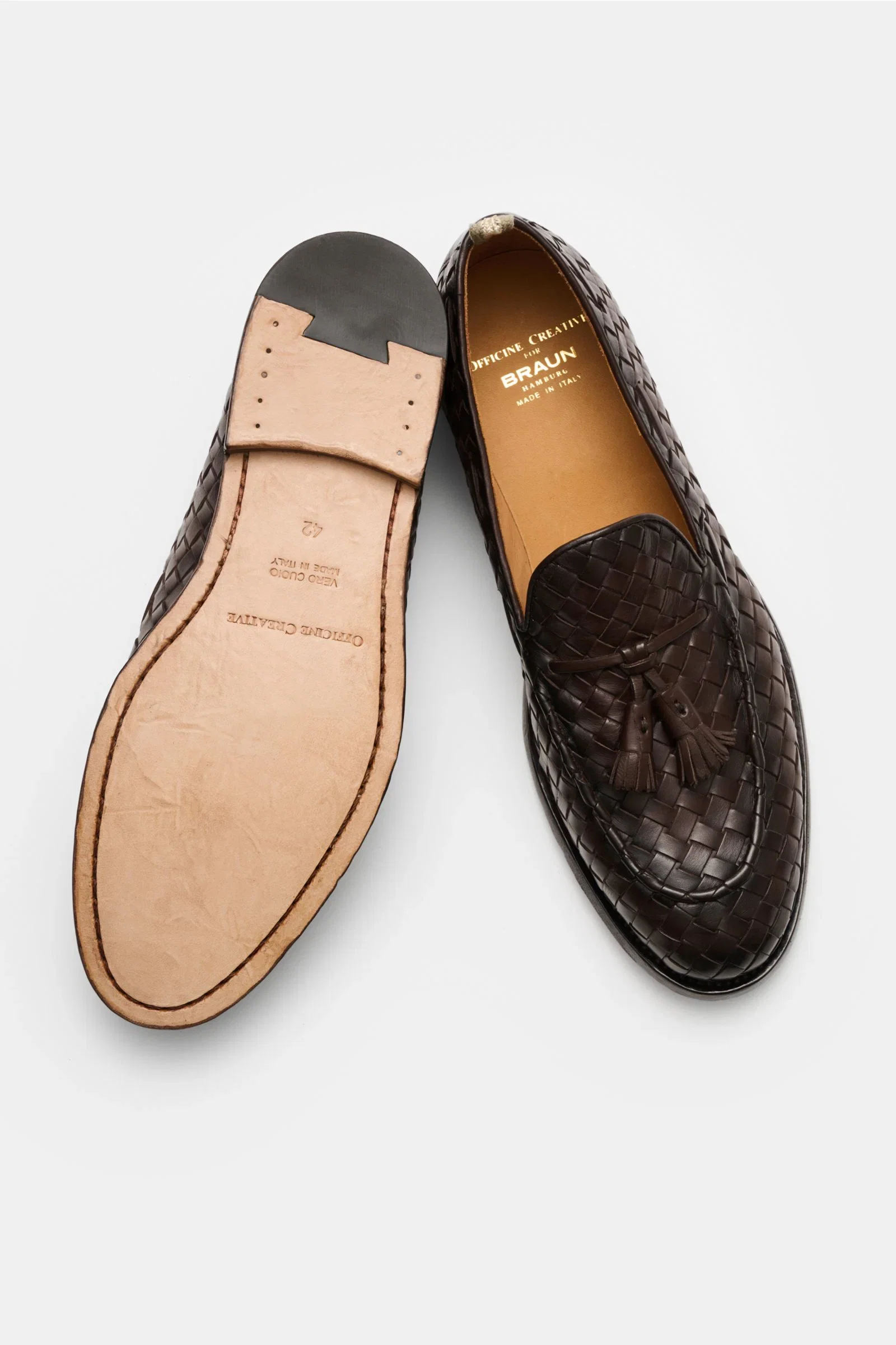 Tassel Loafer dunkelbraun