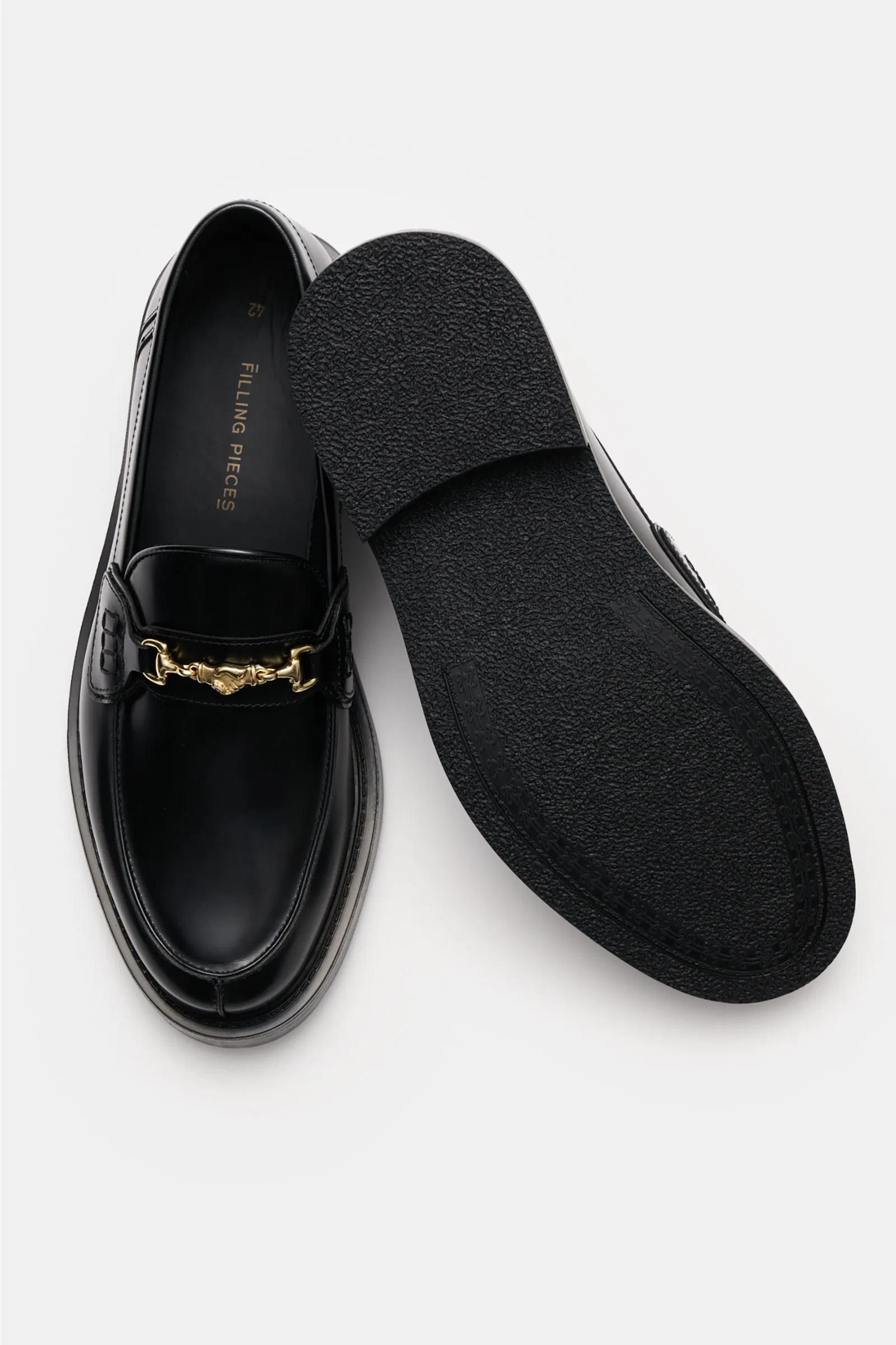Horsebit Loafer schwarz